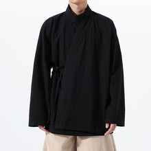 Load image into Gallery viewer, Loose Cotton Cross Front Side Tie Shirt