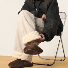 Load image into Gallery viewer, Thick Lining Straight Cotton Pants