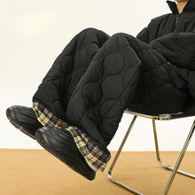 Load image into Gallery viewer, Contrast Checkered Cotton Thickened Casual Trousers