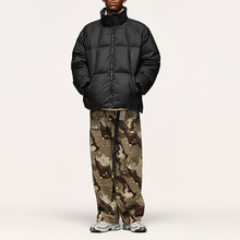Load image into Gallery viewer, Solid Color High Collar Warm Down Jacket
