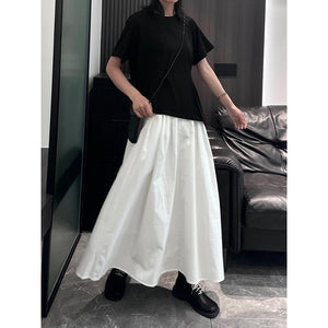High Waist A Line Skirt