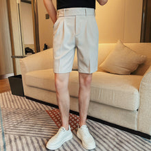 Load image into Gallery viewer, Summer Solid Color Casual Slim Fit Shorts