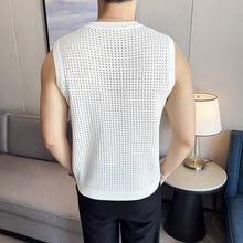 Load image into Gallery viewer, Mesh Hollow Ice Silk Vest