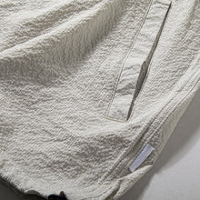 Load image into Gallery viewer, Textured Japanese Style Lapel Polo Shirt