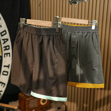 Load image into Gallery viewer, Color-blocked Rolled-up Water-repellent Shorts