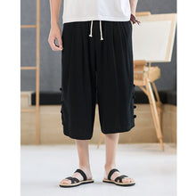 Load image into Gallery viewer, Linen Loose Casual Cropped Pants