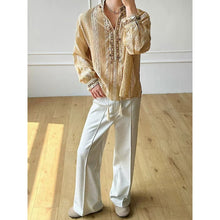 Load image into Gallery viewer, Vintage Boho Long-sleeve Printed Shirt