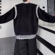 Load image into Gallery viewer, Pink Mink Cashmere Loose Knit Sweater