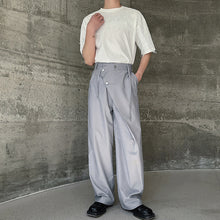 Load image into Gallery viewer, High Waist Straight Leg Wide Leg Pants