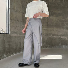 Load image into Gallery viewer, High Waist Straight Leg Wide Leg Pants
