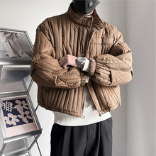 Load image into Gallery viewer, Stand Collar Thin Loose Cotton Jacket