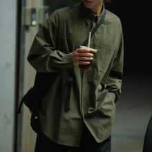 Load image into Gallery viewer, Japanese Cotton Loose Long-sleeved Shirt