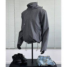 Load image into Gallery viewer, Cropped Vintage Hooded Blazer