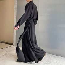 Load image into Gallery viewer, Three-dimensional Streamer Loose Wide-leg Pants
