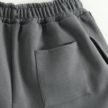 Load image into Gallery viewer, Solid Color Casual Sports Sweatshirt Loose Wide Leg Sweatpants