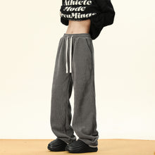 Load image into Gallery viewer, Thick Cotton Casual Corduroy Straight Wide-leg Pants