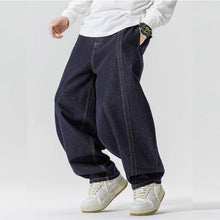 Load image into Gallery viewer, Retro Loose Straight Wide-leg Pants