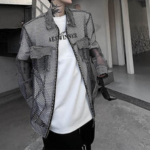 Load image into Gallery viewer, Cutout Mesh Casual Double Zip Jacket