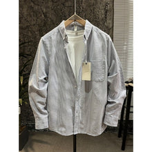 Load image into Gallery viewer, Japanese Vintage Pinstripe Shirt