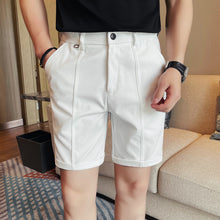 Load image into Gallery viewer, Semi Elastic Waist Casual Shorts