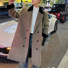 Load image into Gallery viewer, Mid-length Loose Woolen Coat