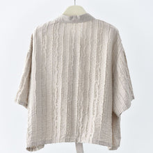 Load image into Gallery viewer, Women’s Textured Loose Casual T-shirt