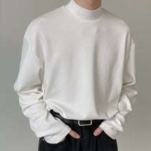 Load image into Gallery viewer, Half Turtleneck Bottoming Long Sleeve T-shirt