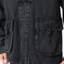 Load image into Gallery viewer, Denim Large Pocket Button Jacket