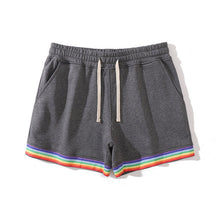Load image into Gallery viewer, Cotton Sport Rainbow Print Shorts