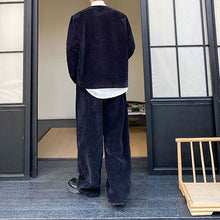 Load image into Gallery viewer, Retro Embroidered Sweatshirt and Wide-leg Trousers Two-piece Set