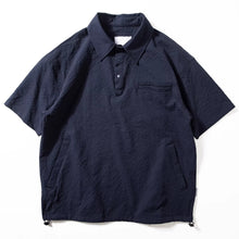Load image into Gallery viewer, Textured Collared Polo Shirt