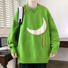 Load image into Gallery viewer, Loose Crew Neck Drop Shoulder Sleeve Sweater