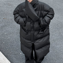 Load image into Gallery viewer, Winter Stand Collar Scarf Warm Cotton Coat