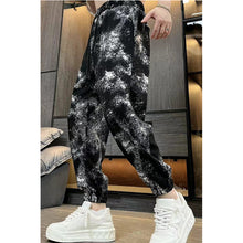 Load image into Gallery viewer, Printed Floral Hem Harem Cropped Pants