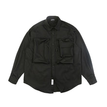 Load image into Gallery viewer, Japanese Loose Big Pocket Shirt