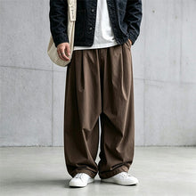Load image into Gallery viewer, Japanese Lightweight Drawstring Straight-leg Casual Pants