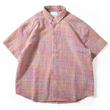 Load image into Gallery viewer, Contrast Color Loose Casual Short Sleeve T-shirt