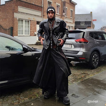 Load image into Gallery viewer, Fake Two Piece Loose Irregular Culottes Harem Pants