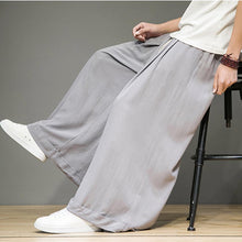 Load image into Gallery viewer, Cotton Linen Casual Loose Wide Leg Pants