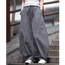 Load image into Gallery viewer, Linen Thin Loose Vintage Wide Leg Bloomers