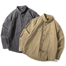 Load image into Gallery viewer, Japanese Loose Casual Shirt