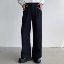 Load image into Gallery viewer, Drape Casual High-Rise Straight Suit Pants