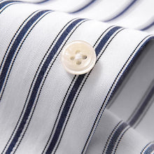 Load image into Gallery viewer, French Business Point Collar Striped Shirt