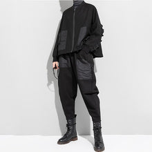 Load image into Gallery viewer, Casual Patchwork Pocket Harem Pants