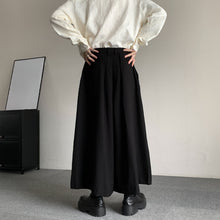 Load image into Gallery viewer, Buttoned Loose Wide-leg Culottes