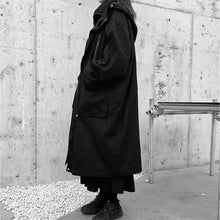 Load image into Gallery viewer, Fake Two-Piece Knee-Length Cotton Coat