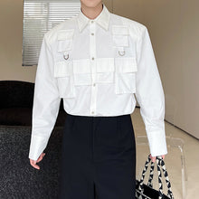 Load image into Gallery viewer, Three-dimensional Pocket Work Shirt
