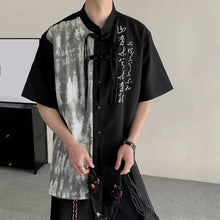 Load image into Gallery viewer, Tie-dyed Irregular Embroidered Shirt