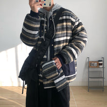 Load image into Gallery viewer, Reversible Japanese Retro Ethnic Cotton Jacket