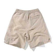 Load image into Gallery viewer, Retro Linen Striped Shorts